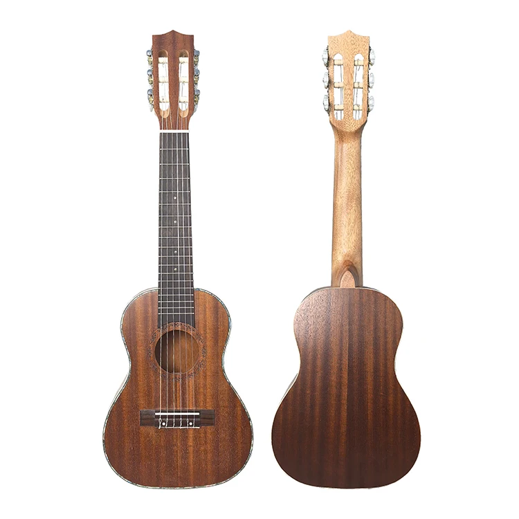Factory OEM production 28 inch 30 inch veneer plywood guitar lili six-string small guitarlele guitalele