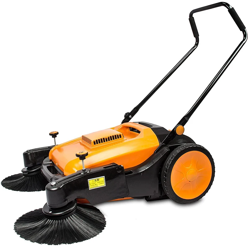 Electric Road Manual Sweeper Street Sweeper Machine Push Floor Sweeper For School/warehouse/public/park