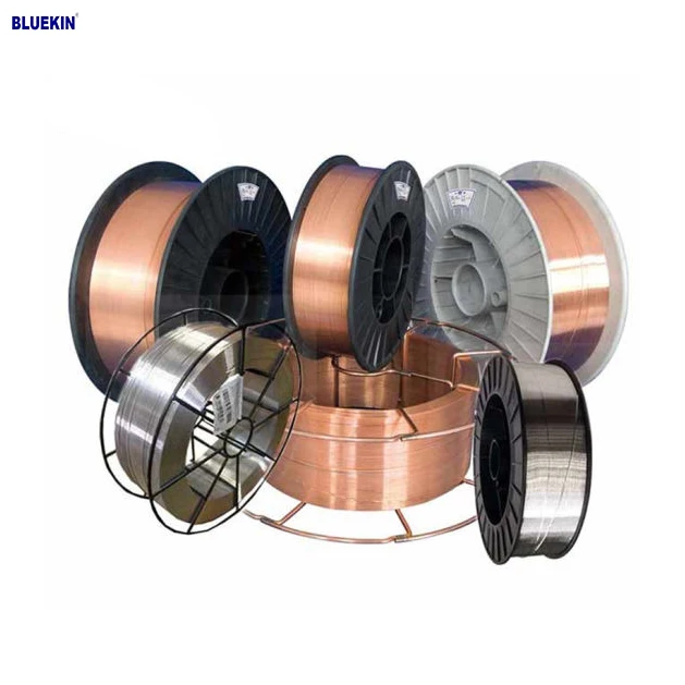 High Tensile Strength Steel 2.5mm CO2 Cooper Wire Mig Welding Wire ER70S-6