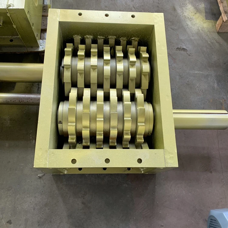 
Double shaft design and new condition shredder machine chamber box plastic crushing machine 