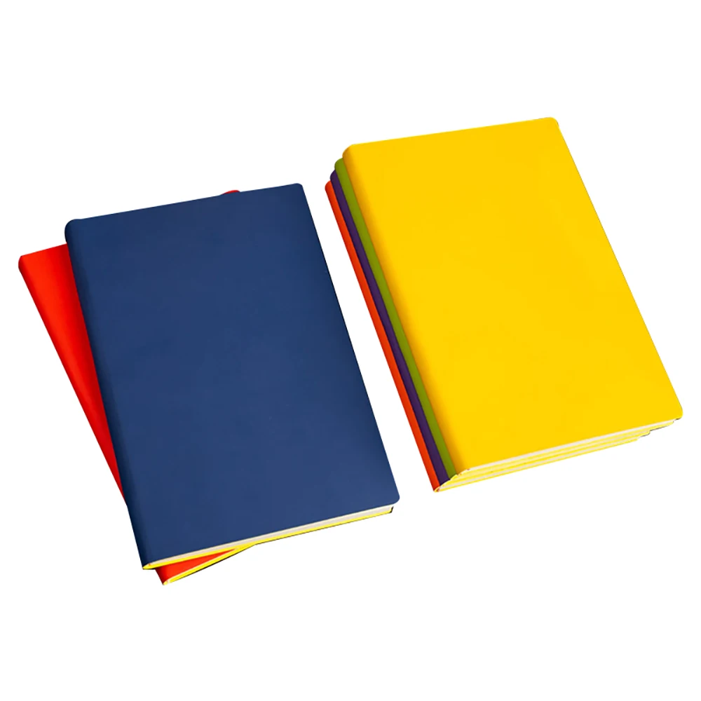 AI-MICH Daily Planner Notepads Writing Notebook A5 Soft Touch Cover Customizable For Elementary