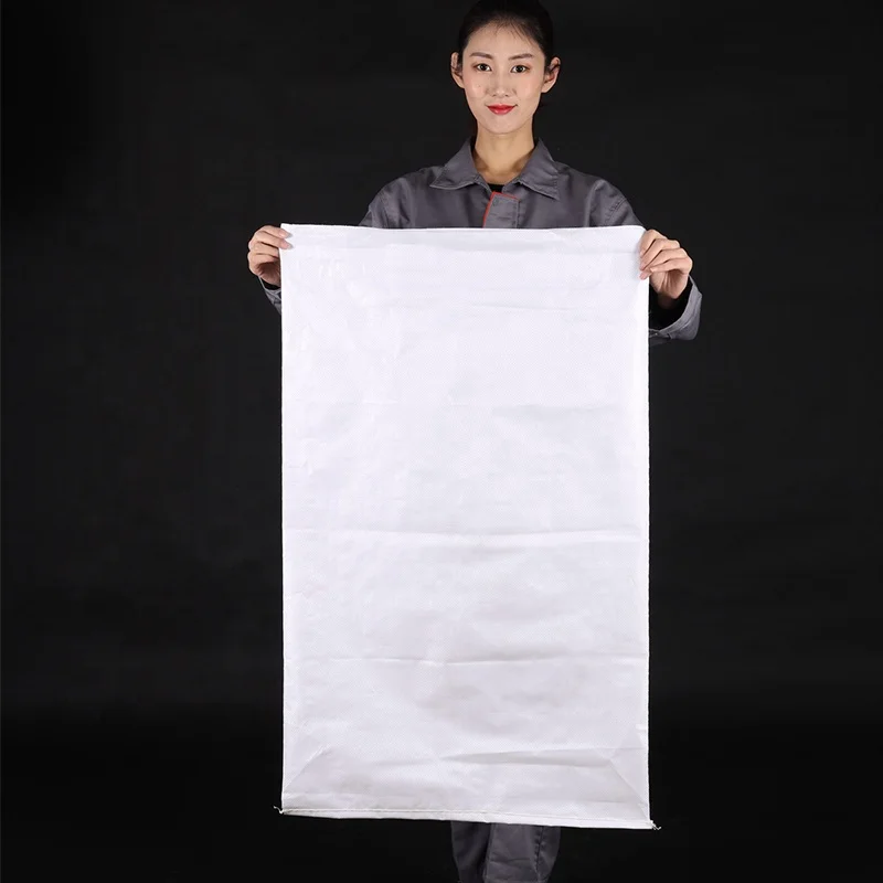 Low Price 25kg 50kg Wholesale Recycle Sand Pp Woven Sack Plastic For Seeds Pp Woven Corn Bag Polypropylene Rice Bags