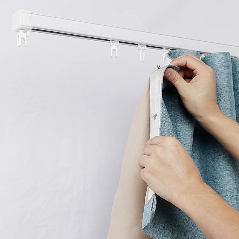 plastic s wave runner ceiling smart curtain accessories track runners Distance curtain runner