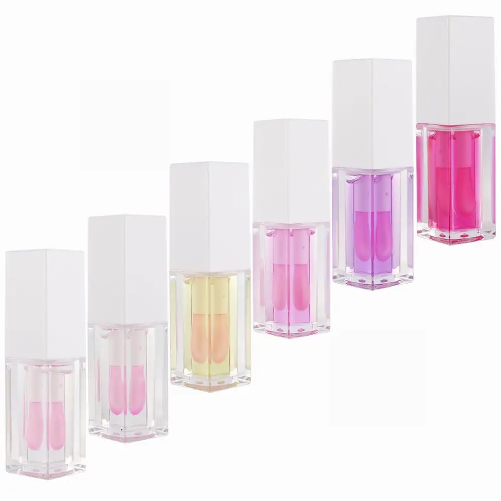 24 Hours Stay Magic Natural Color Fruit Flavor Lip Oil Cute Cruelty Free Organic Flavored Vitamin E Color Changing Lip Oil