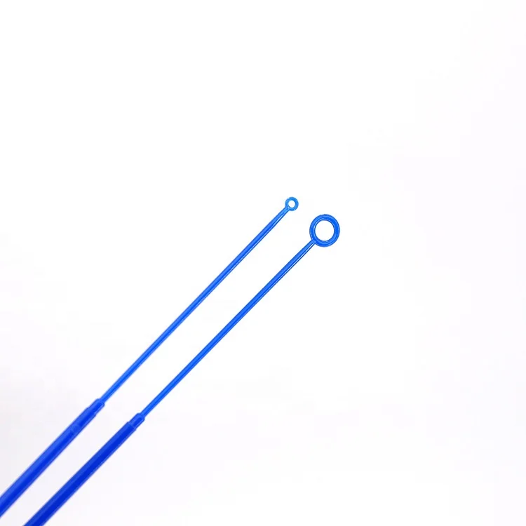 Laboratory Disposable Plastic Inoculation Loops Sterile 1ul 10ul