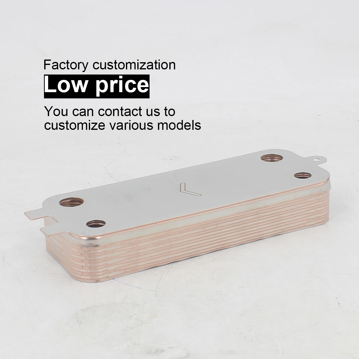 SS316L Heat Exchanger Customized Plate Heat Exchanger for Gas Boiler