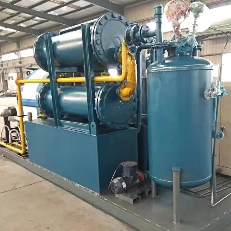 waste plastic pyrolysis plant mini to fuel oil pyrolysis plant