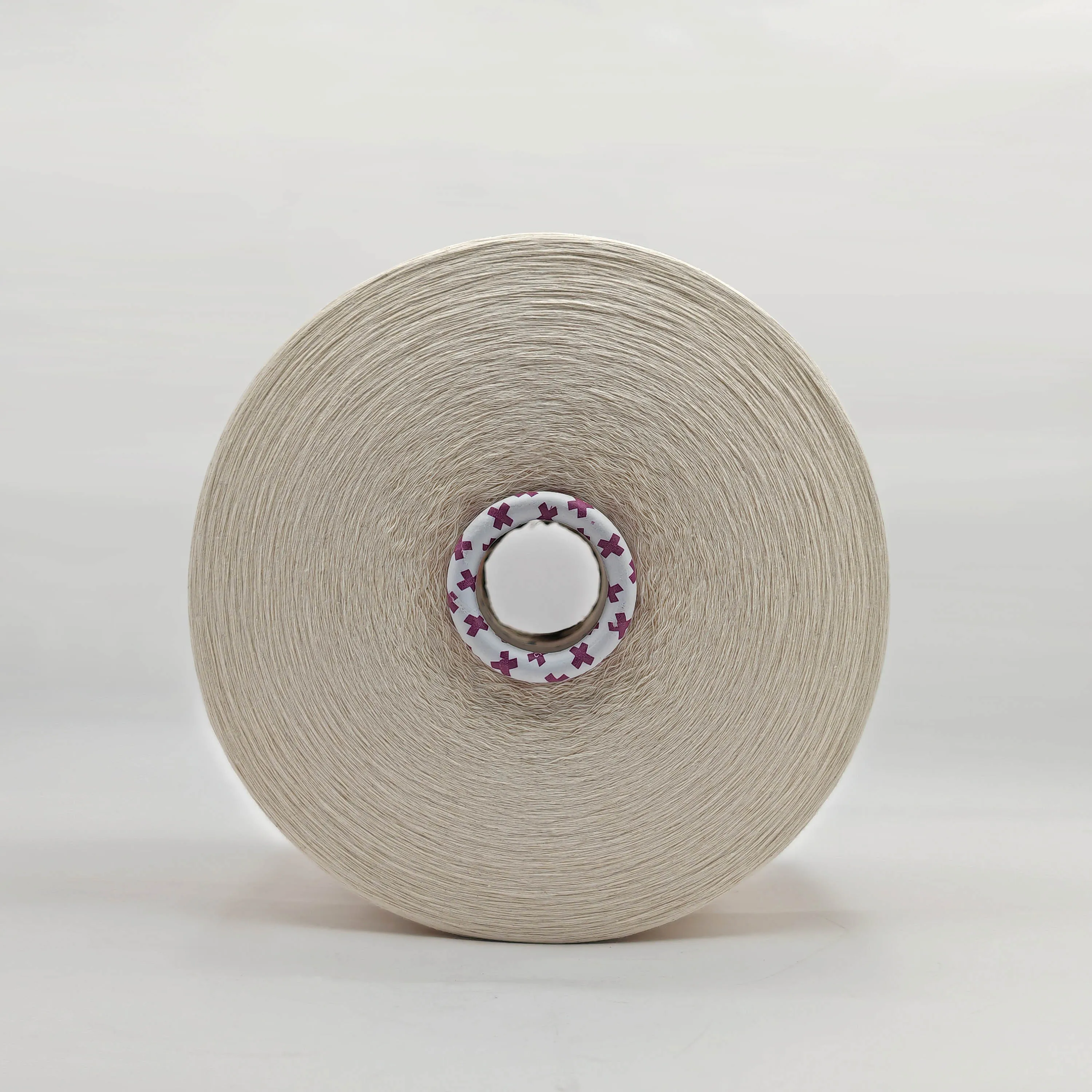 Skin friendly Professional production yarn cotton 10-22 gauge knitting 100% carded 8/2 cibe