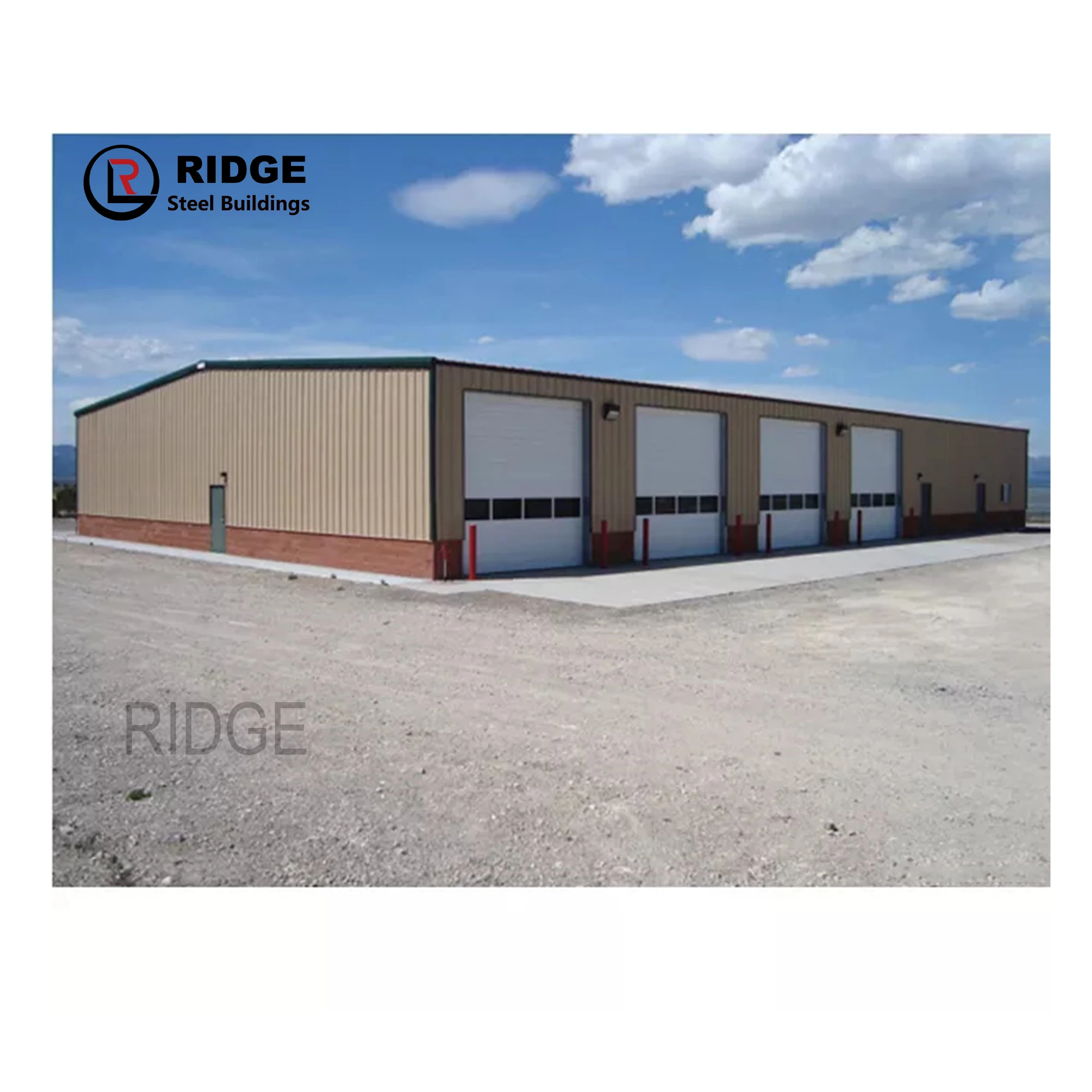 Modular Nave Bodega Industrial Warehouse Custom Design Structural Steel Prefabricated Building pole barns metal buildings