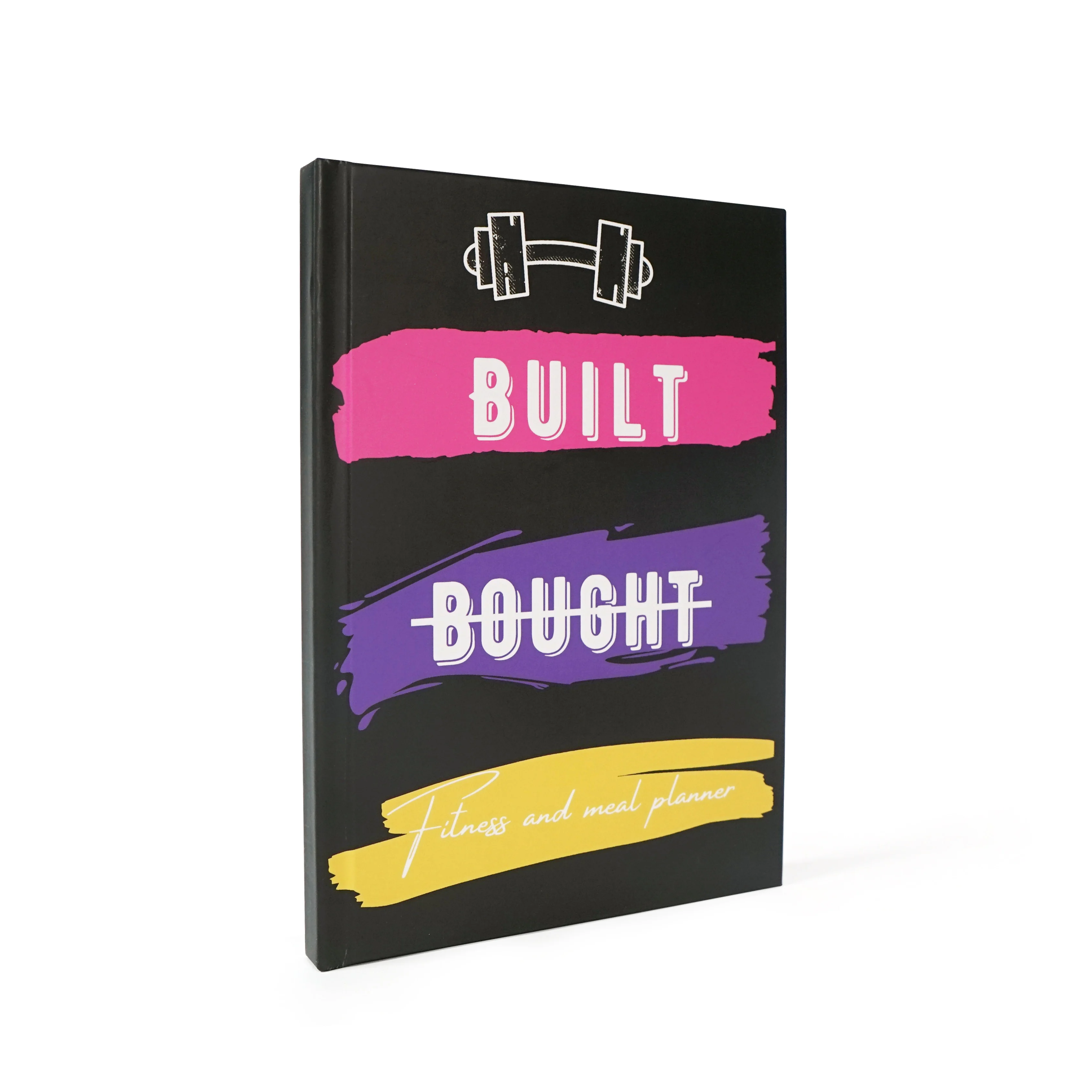 Custom Printing Daily Weekly Monthly Journal Goal Exercise Book Workout Log Book Fitness Meal Planner for Women Men