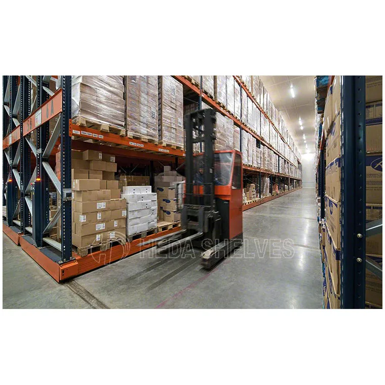 Стальные складские стеллажи для хранения стеллажи для поддонов Защитная балка подвижная полка для хранения