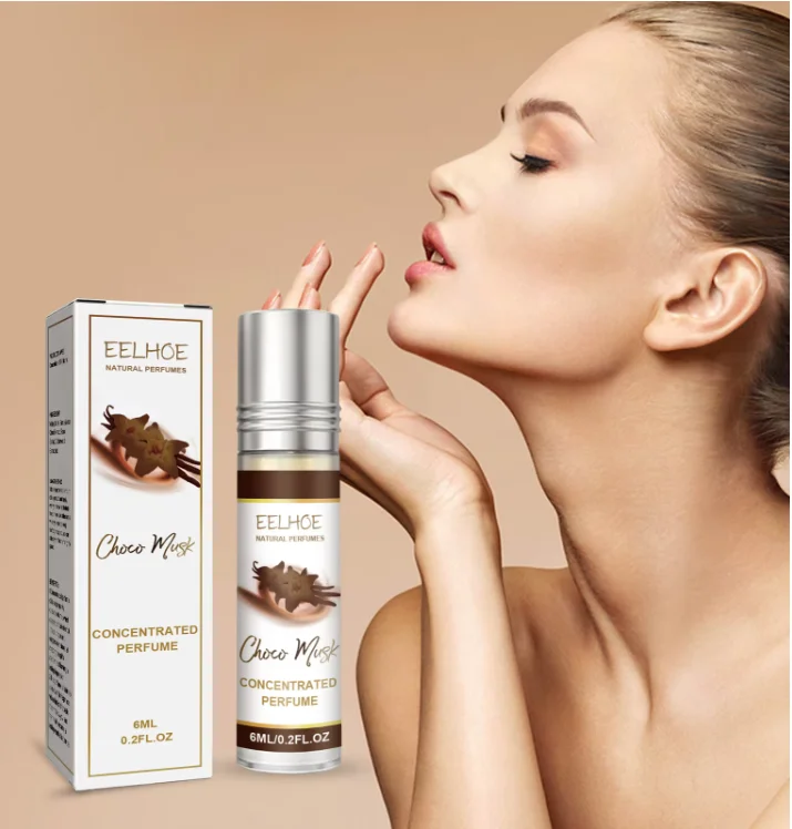 Private Label Luxury Unisex Scent Perfume Fragrance Last Long 6ML Body Spray Mist Dubai Arabic Arabes Arabian French Islamic Choco Musk Coco Chocolate Oil