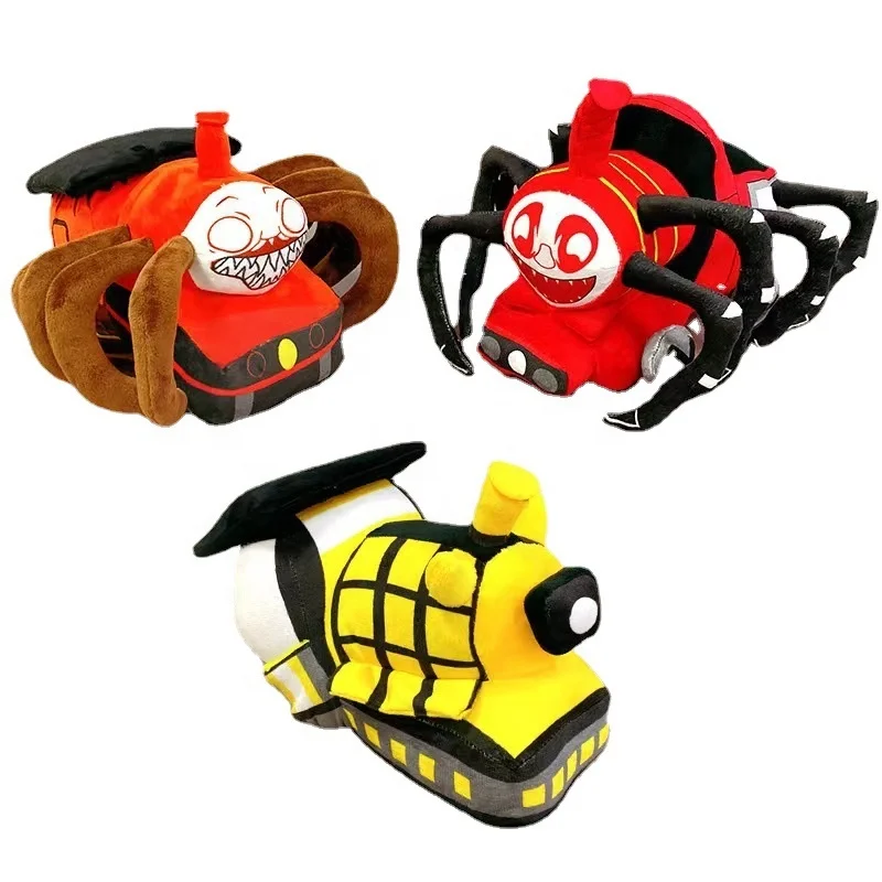 New Game Anime Stuffed Choo Choo Charles Plush Toys Doll