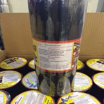 Self-adhesive colorful  aluminum foil bitumen waterproof tape for roof waterproofing sheet