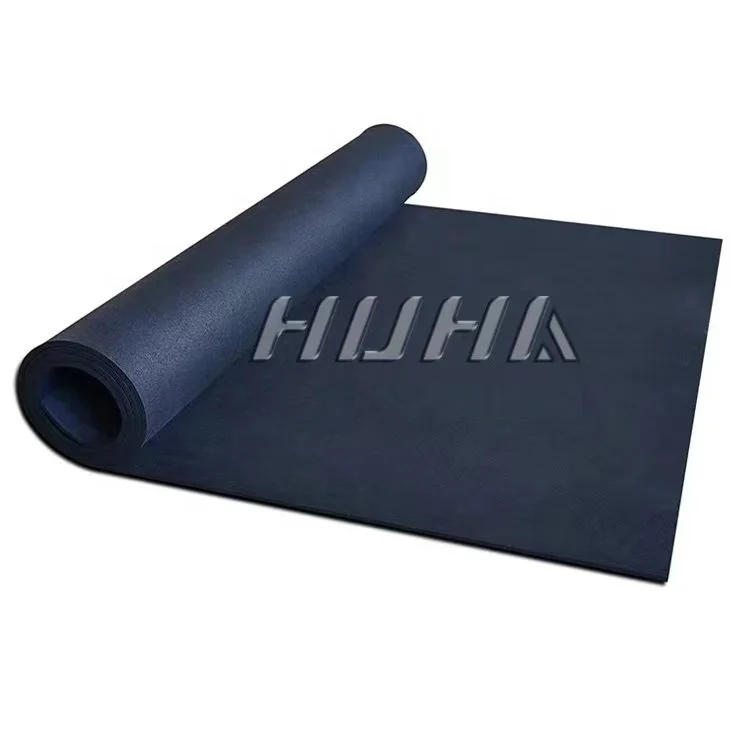 Factory high density wholesale prices gym rubber flooring protective safety high density  for gym rubber roll