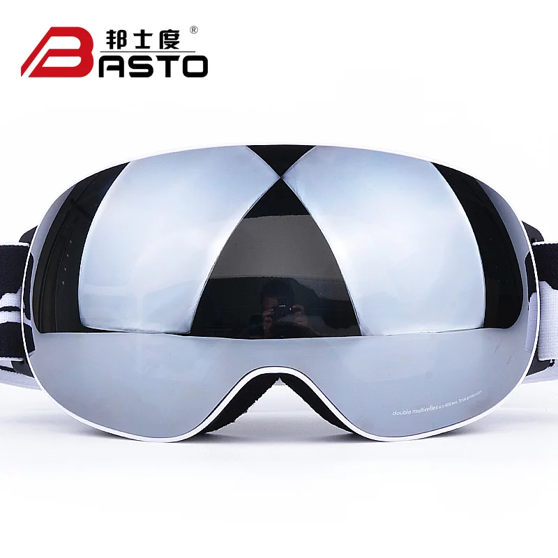 New Designer  UV400 Anti-Fog Men Womens Custom Magnetic Snowboard Snow Ski GogglesSG1618