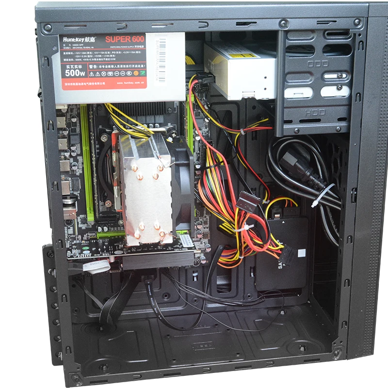 Высокопроизводительный настольный компьютер X99 512G SSD LGA2011 E5-1650V3 2*16G Ram
