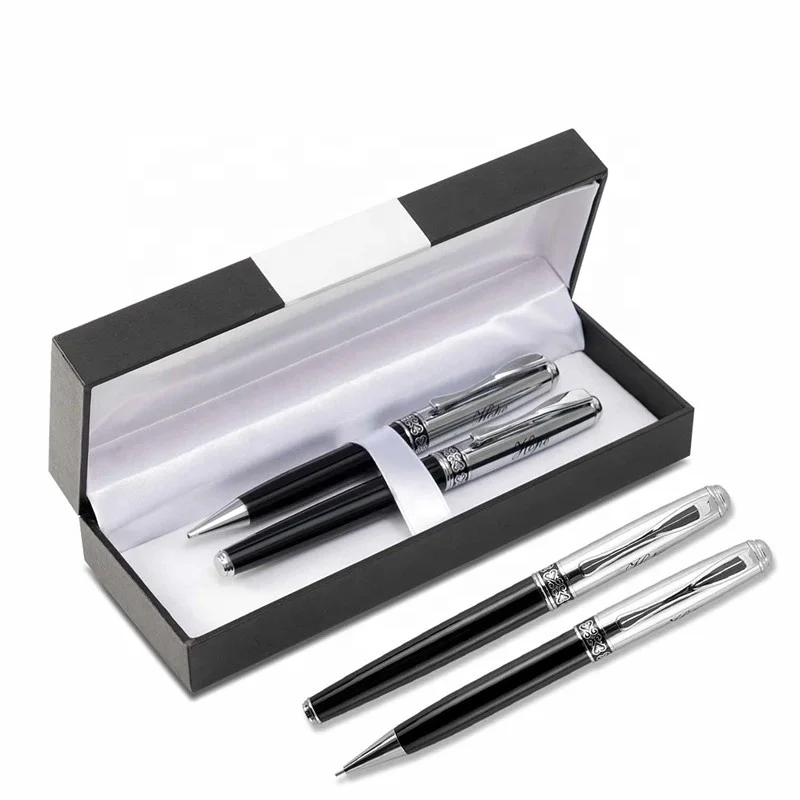 Metal Twin Gift Pen Manufacturers Wholesale Personalized Metal Rollerball Ballpoint Pens