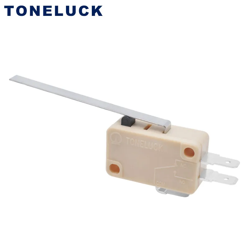 240 Volt Micro Switch SPDT Long Arm High Temperature 21A Microswitch NO Limit Switch 40T125