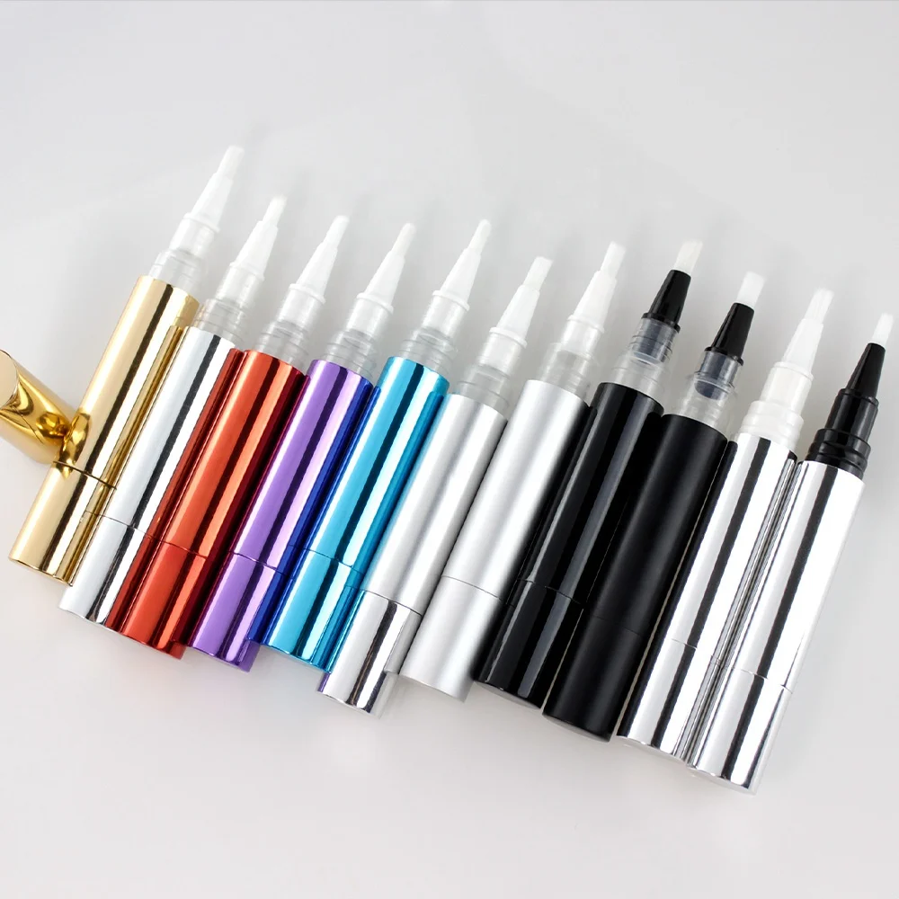 Factory Price Cosmetic Pen Plastic Twist for Lip Gloss empty with Brush Tip teeth Whitening