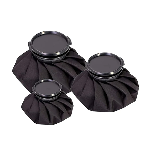 Printing 6 inch 7 inch plastic bag ice cube freezer bags medical Ice Pack for Injuries Reusable Screw Top Ice Bag