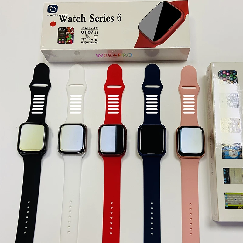 IWO W26+ Pro SmartWatch Rotary Button Smart Watch Men BT Call 1.75 Inch Watchfaces Screen Waterproof Heart Rate for iOS Android