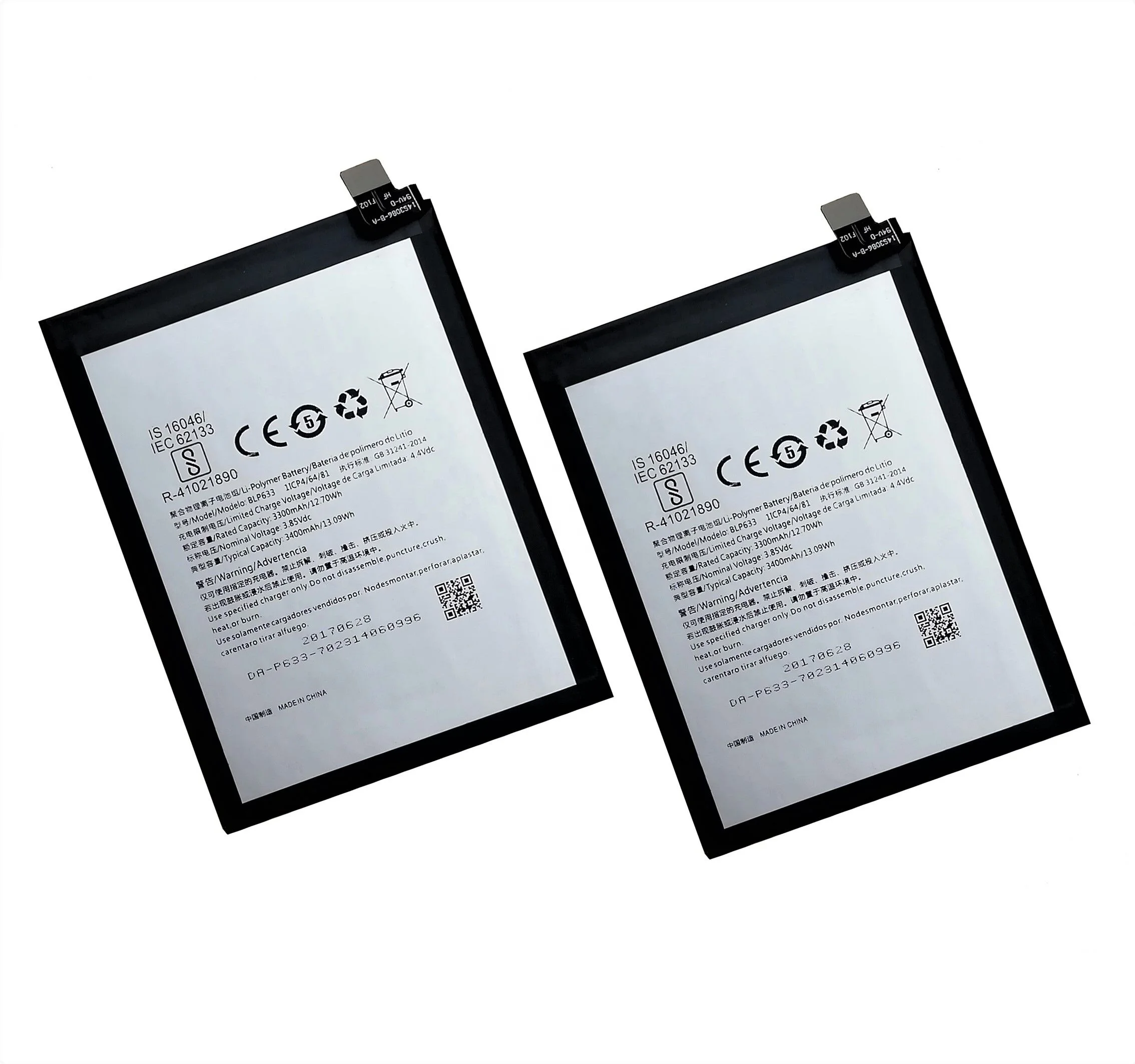 
3400mAh mobile phone battery BLP633 for OnePlus One Plus 3T Three T A3010 li-ion lithium batteries 