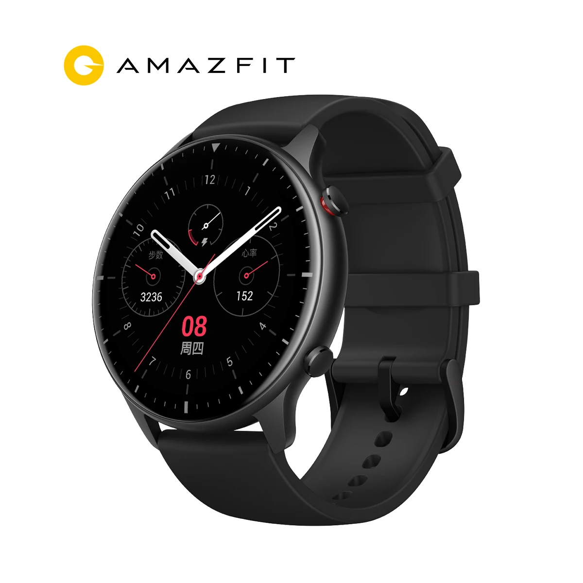 
2021 New Amazfit GTR 2 Original Global Version AMOLED Display Fitness Smartwatch 