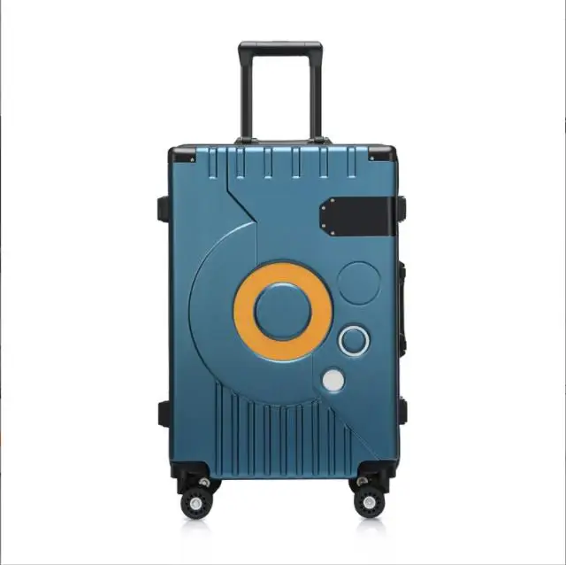 YX16900 Yoixin PC Water Repellent Multifunctional Guangzhou Suitcase With Charger Aluminum Trolley Luggage Suitcase Set
