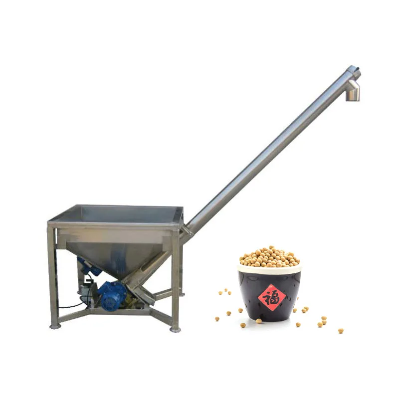 Automatic Screw Feeder Machine Wood Sawdust Screw Conveyor Grain Screw Elevator