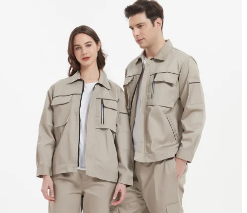 New models reflective stripes safety uniform stand-up collar lapel suit double-layer polyester-cotton thickened workwear