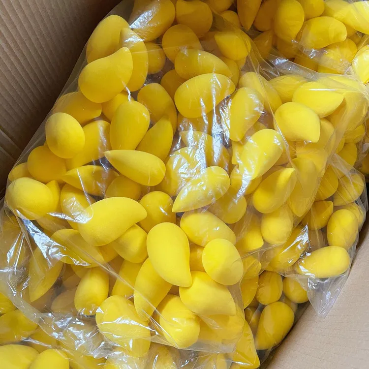 Latex Free Multiple Colors Mango Shape Beauty Sponge Blender
