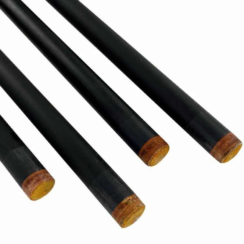 Hot Sale Black Grey Stainless Steel Joint 13mm 57 Inch Length Billiard Cues 1/2 Billiard Carbon Fiber Pool Cue Sticks