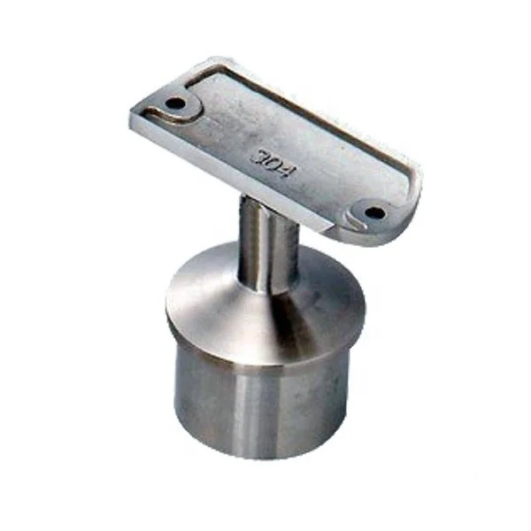 Stainless Steel Fixed Straight Saddle Hand Railing Bracket