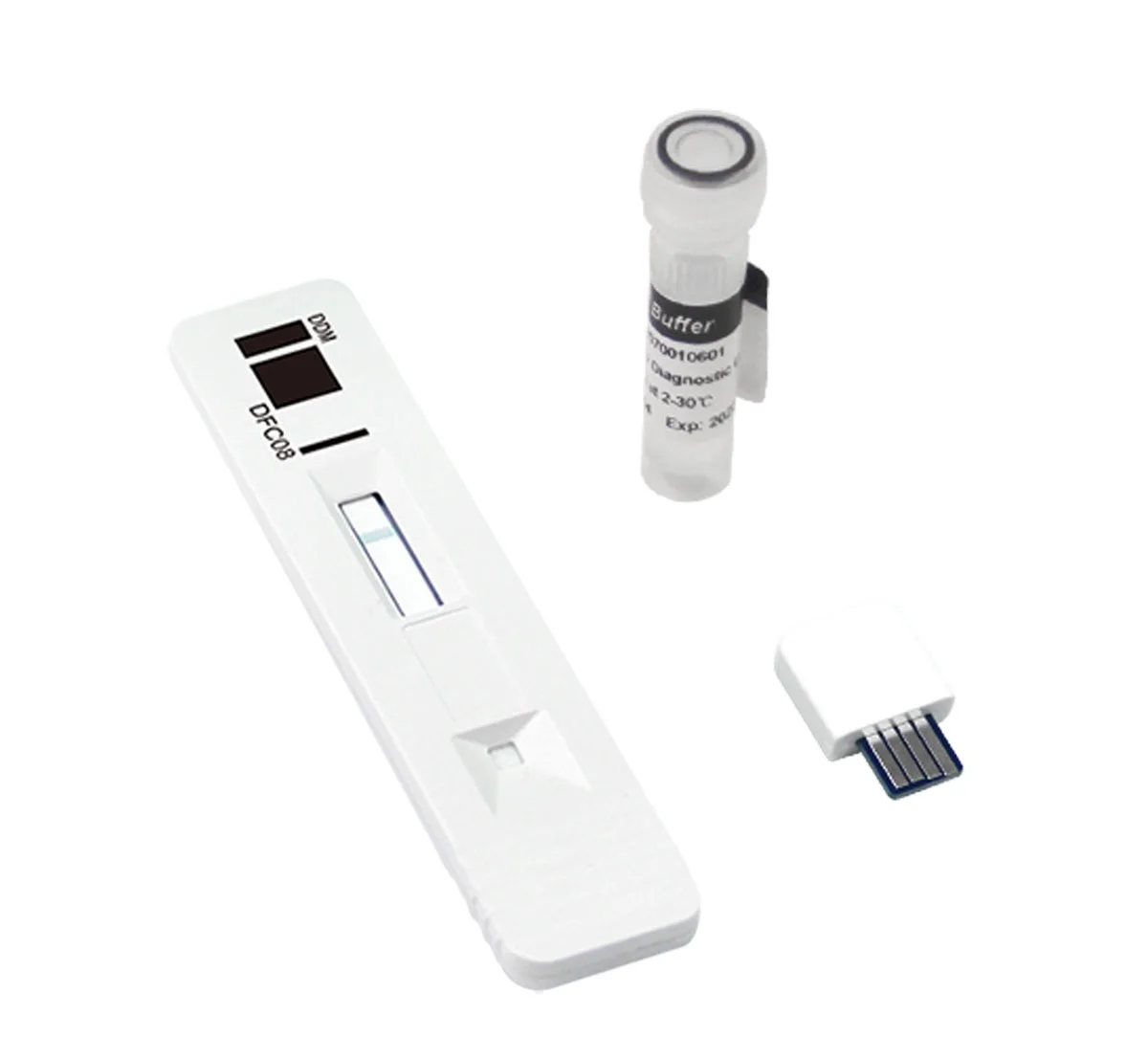 Обеспечить флуоресцентный иммуноанализ D-Dimer тест кассета в крови/плазме