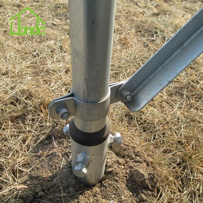 Высокое качество горячий оцинкованный 1000-3000 мм Длина заземляющий винтовой якорь для системы солнечных панелей
