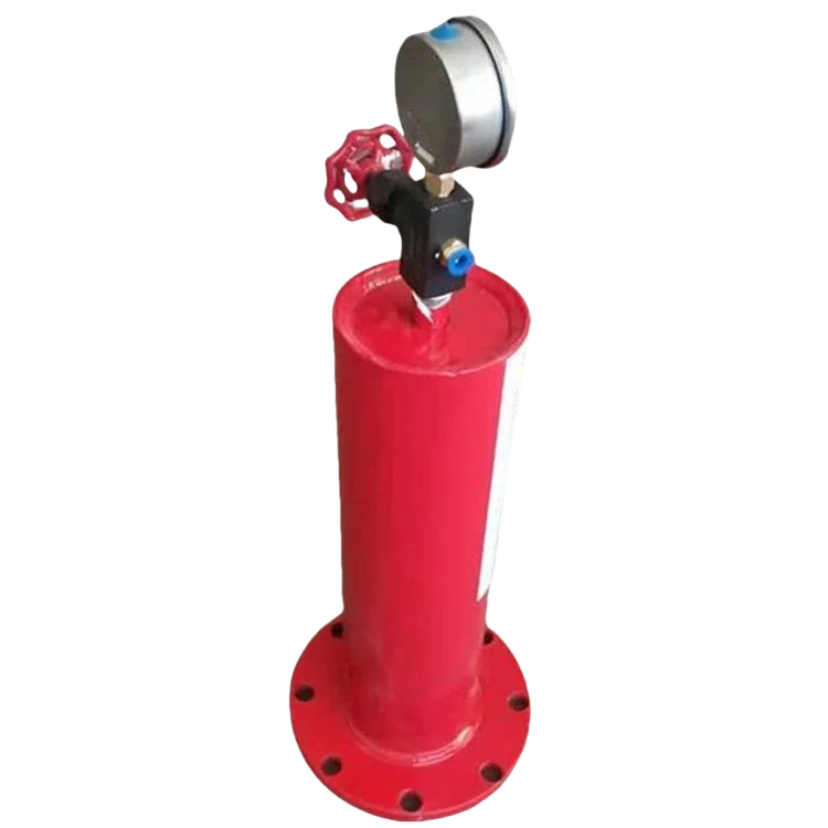 WCB Piston Water Hammer Arrestors Stainless Steel Flange Ends Water Hammer Arrestors Grooved Arrestors