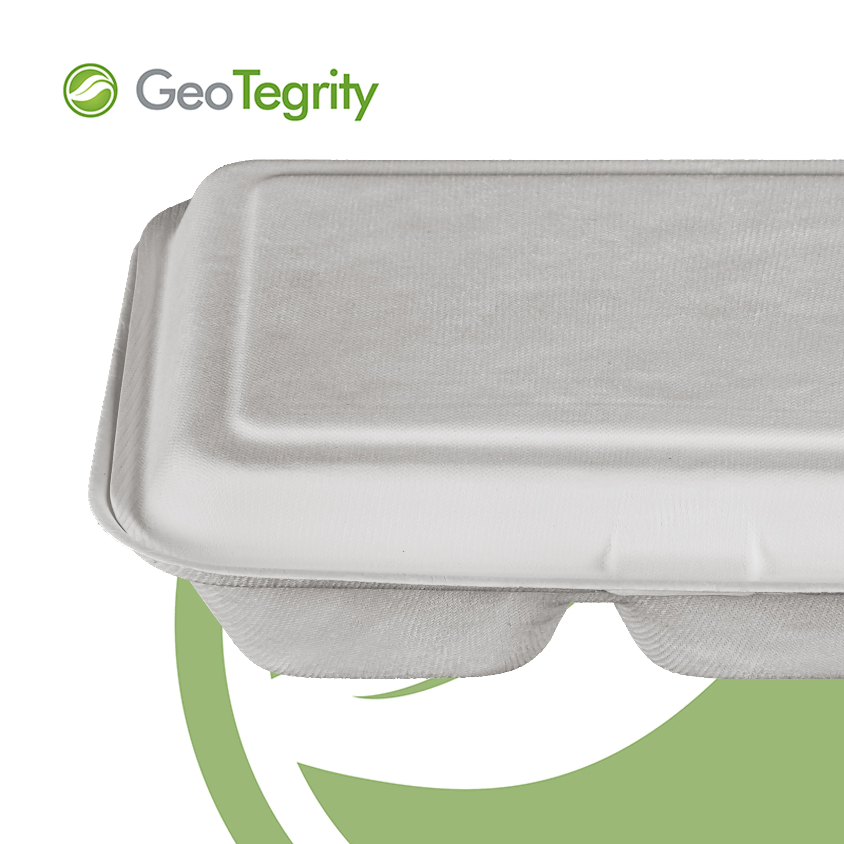 
Biodegradable Take Away 2 Compartment Food Big Container 