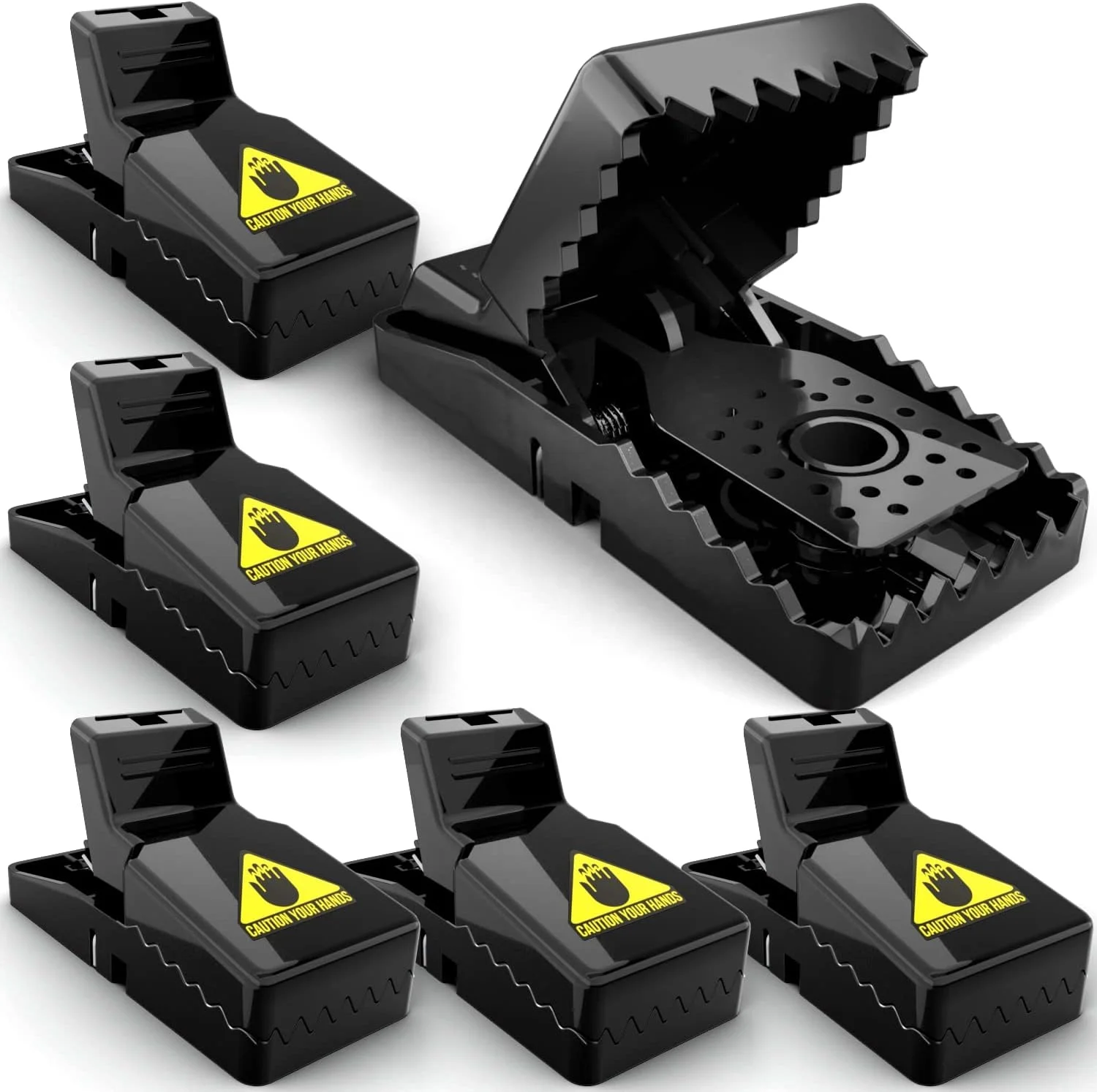 Plastic rodent and mice trap easy catch rat killer mouse trap