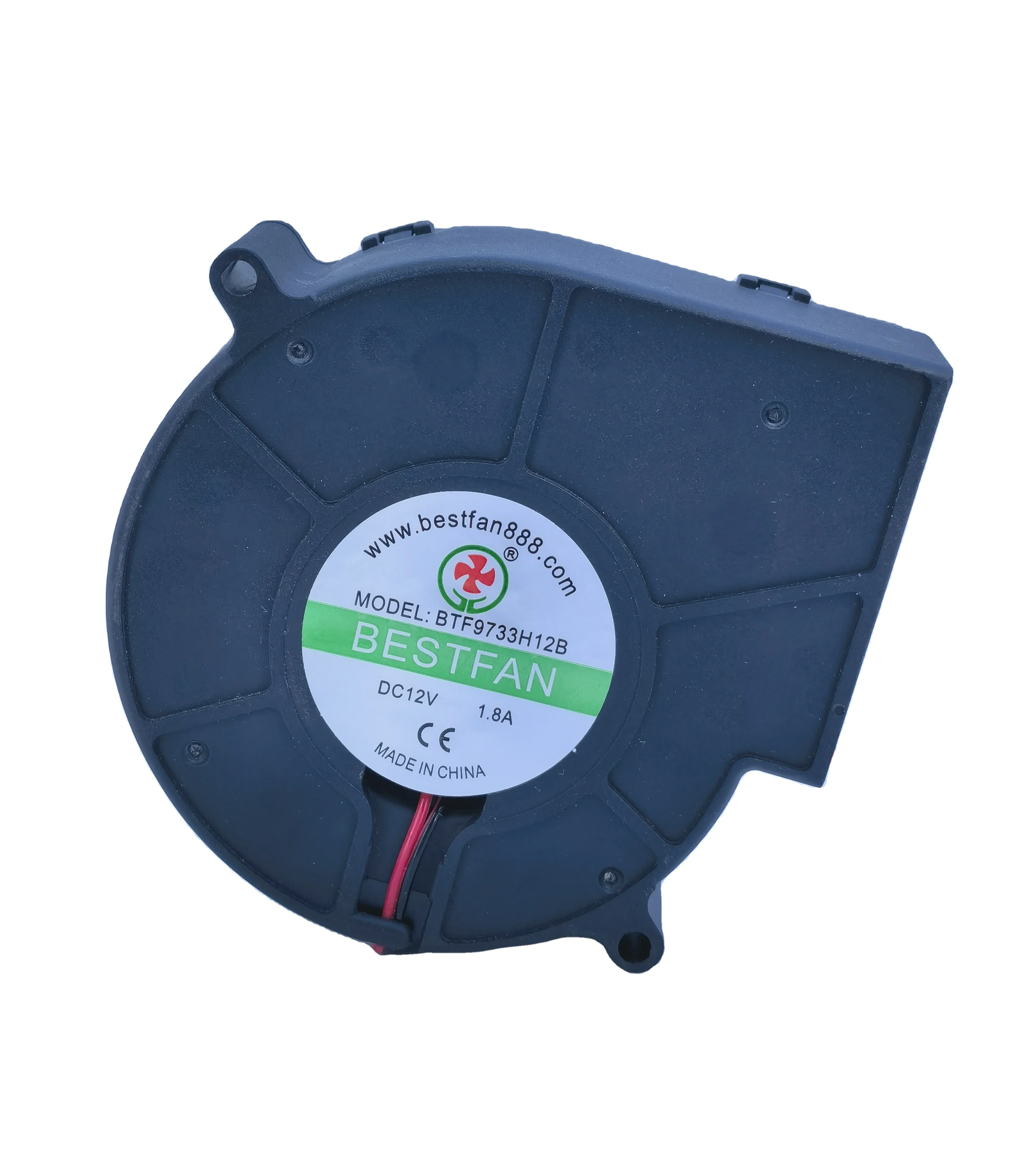 9733 Blower DC 12V Cooling Fan 12V 24V 48V 60V 72V Dual Ball Bearing Air Blower Ventilation Brushless Cooling Fan Bestfan 9733