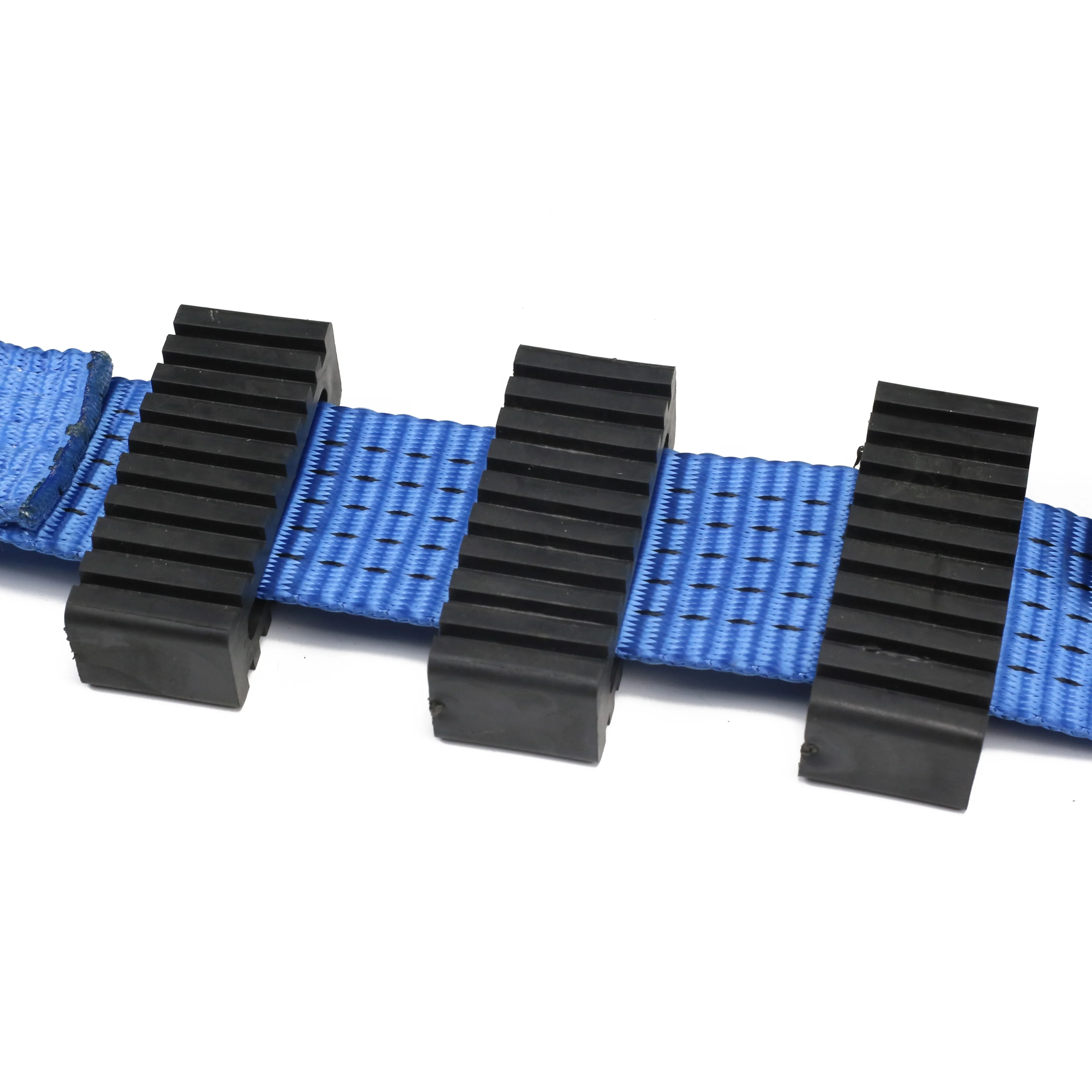 2' 50MM ratchet car tie down strap with Swivel Hooks and Rubber