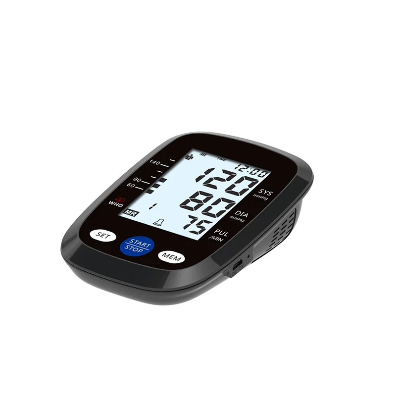 One-button measurement, with voice broadcast function, customized backlight, electronic blood pressure monitor