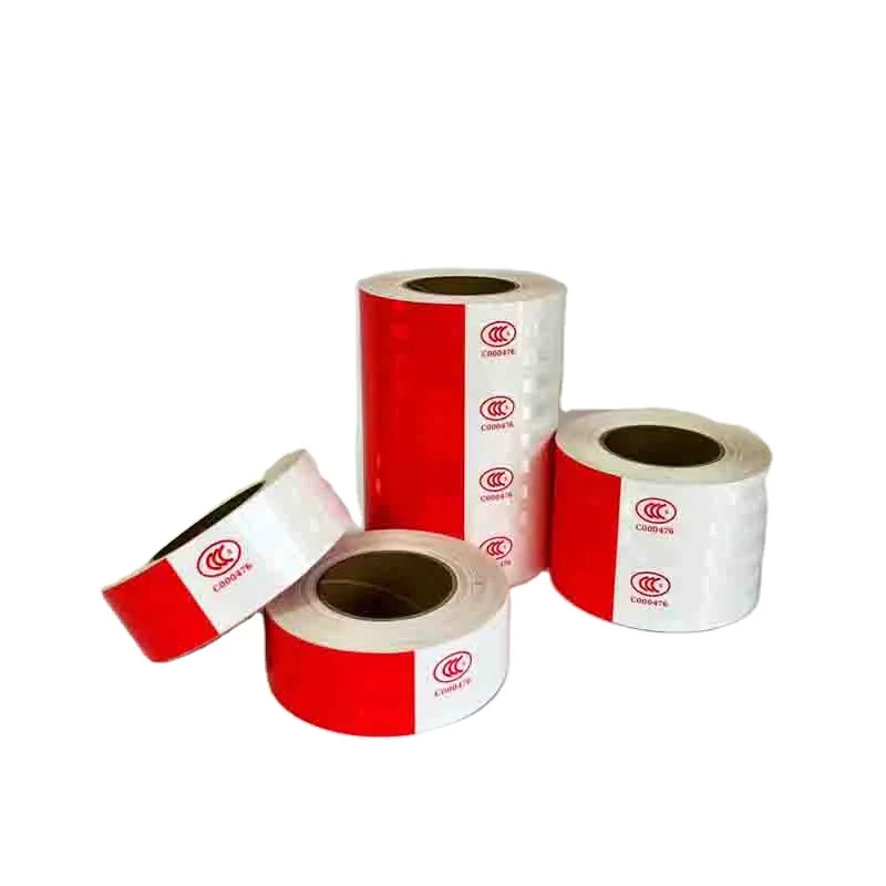 Car Reflector Sticker Yellow Black Road Signs Honeycomb Reflective Tape Warning Reflective Adhesive Tape