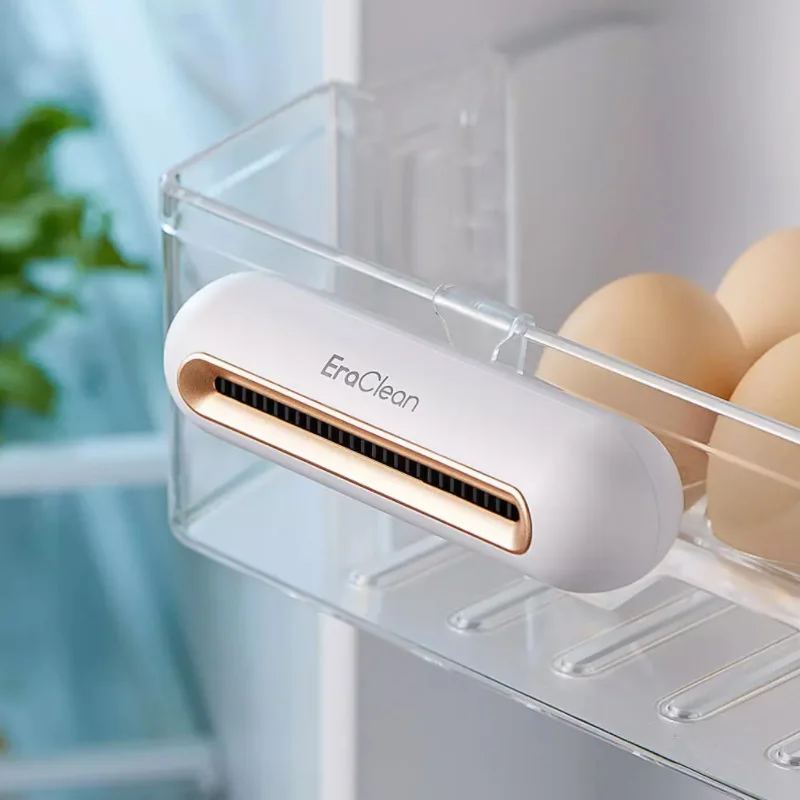 Xiaomi Mijia Youpin Eraclean Professional Grade Rechargeable Refrigerator Food Fresh Keep Deodorization Sterilizer Deodorant