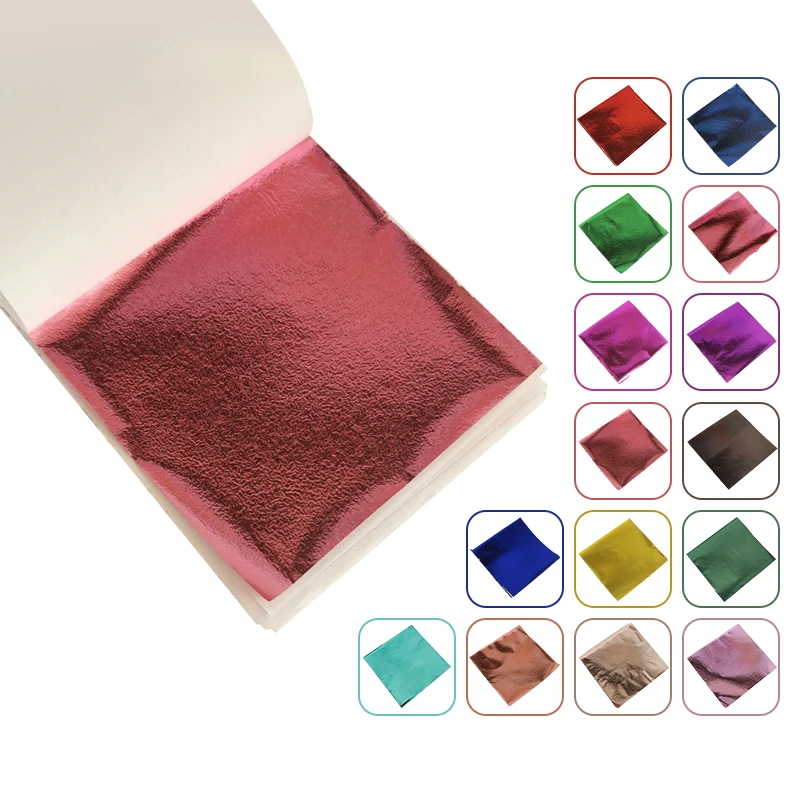 8 х8 5 см лист с цветными золотыми листьями китайский для ногтей сквир бумага хлопьями украшения 100 шт./пакет