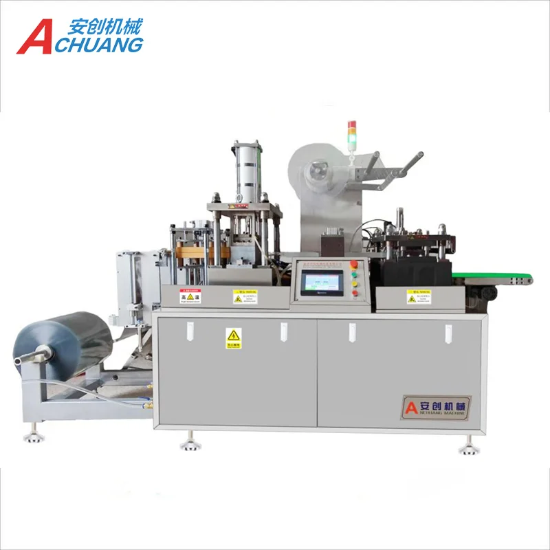 Automatic plastic blister tray forming  die cut machine for battery
