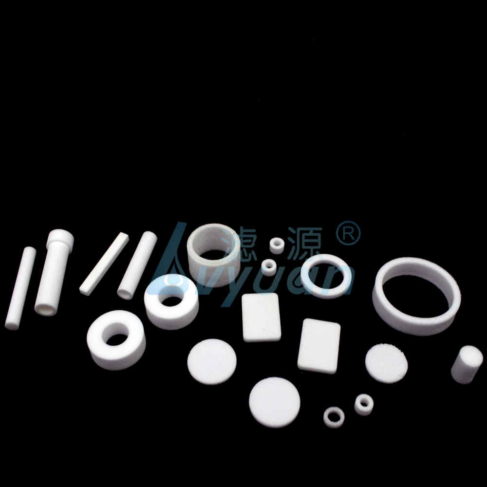 Sintered porous powder plastic PE filter 1 5 10 25 30 50 microns HDPE UHMWPE polyethylene pe cartridge filter