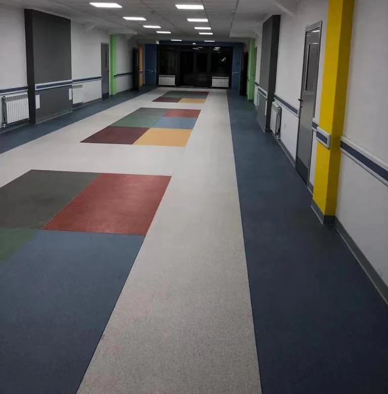 Durable Homogeneous Vinyl Flooring Prices 2.0mm/low Price Luxury Foam Backed Vinyl Flooring Sheet Rolls
