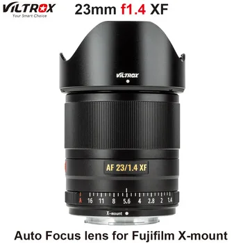 VILTROX 23 мм F1.4 XF автофокусом широкоугольный объектив с апертурой APS-C компактный для цифровой камеры Fujifilm X крепление X-T3 X20 T30 X-T20