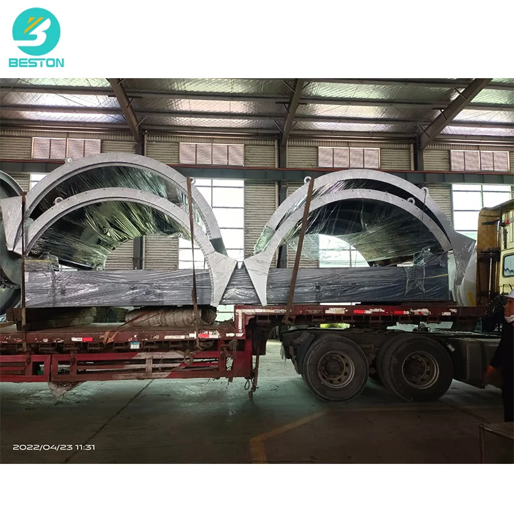 Beston Group semi-continuous waste tyre pyrolysis to fuel oil and steel plant tyre pyrolysis machine